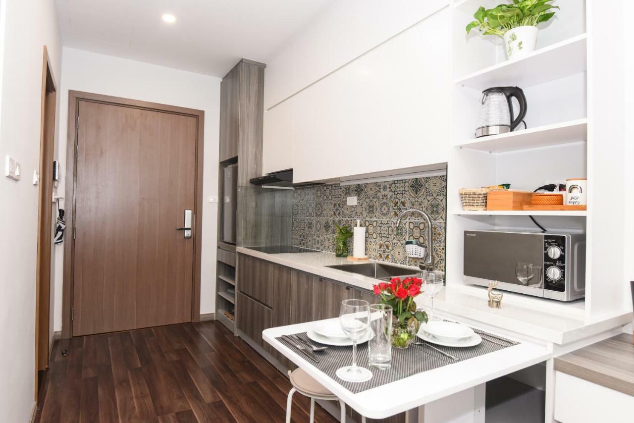 A Cosy Apartment In Vinhomes Green Bay Ha Noi 河内 外观 照片
